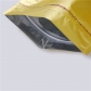 5 pcs 18x30cm Flat Bottom Foil Pet Food Packaging Brown Paper Resealable Bags for Nuts